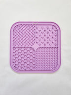 Silikon Haustier langsam Futter Matte, Leckmatte, Saugnapf Matte, 20x20 cm, Hunde angstlinderung, langsames Fressen
