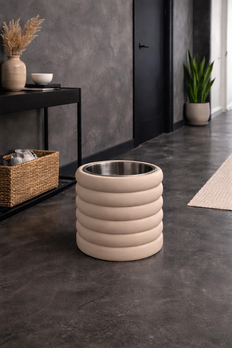 Komfort Hundenapf – Minimales Design, Maximaler Komfort, 10 Luxusfarben, 4 Größen