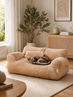 Luxusbett für Katzen und kleine Hunde – Ultraweiches Kuschelsofa