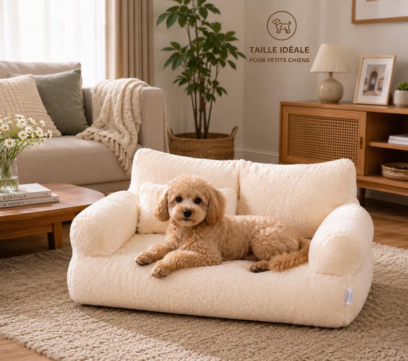 Luxusbett für Katzen und kleine Hunde – Ultraweiches Kuschelsofa